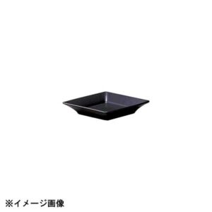 光洋陶器 KOYO スクエアー マットブラック 10.5cm 深皿 14930018