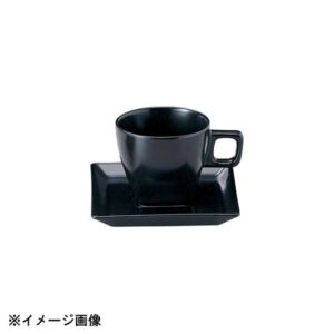光洋陶器 KOYO スクエアー マットブラック コーヒーカップ カップのみ 14930052