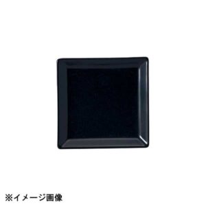 光洋陶器 KOYO スクエアー マットブラック 12cm 取り皿 14930066