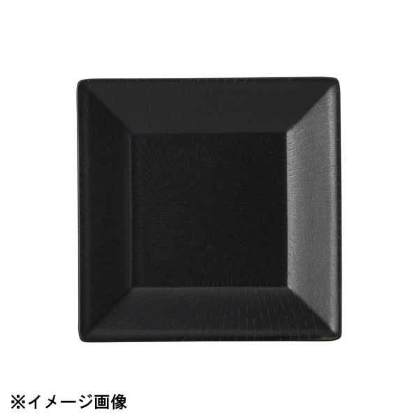 光洋陶器 KOYO 千早 黒 15.5cm 角皿 14931066