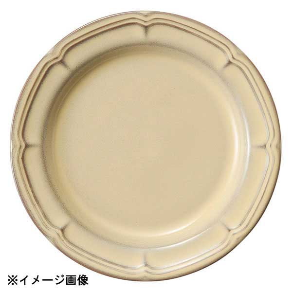 光洋陶器 KOYO ラフィネ シナモンベージュ 16cm リムプレート 15922108