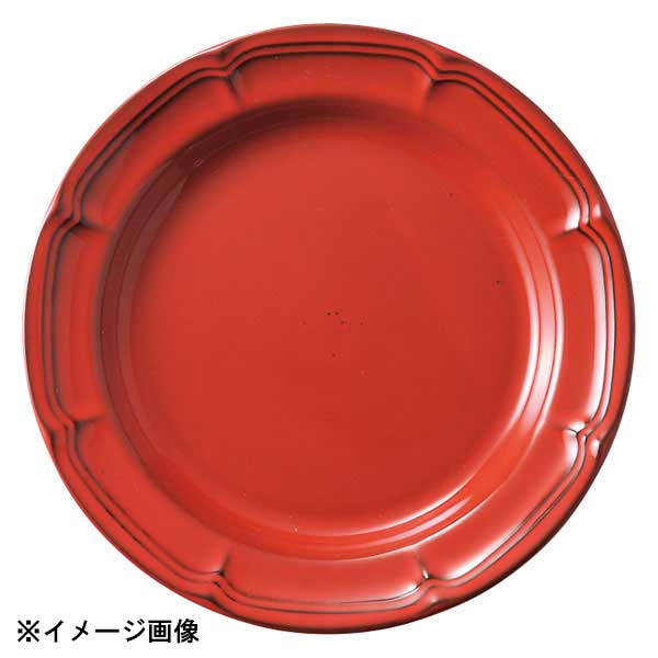 光洋陶器 KOYO ラフィネ ヴィンテージレッド 29cm リムプレート 15944102