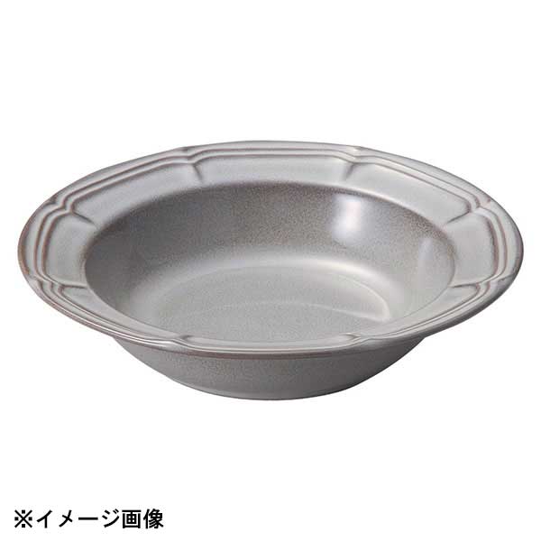 光洋陶器 KOYO ラフィネ ストームグレー 21.5cm リムスープボウル 15973012
