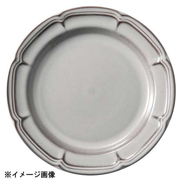 光洋陶器 KOYO ラフィネ ストームグレー 26cm リムプレート 15973103