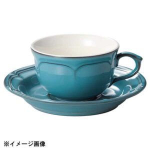 光洋陶器 KOYO ラフィネ アンティークブルー 兼用ソーサー ソーサーのみ 15987055