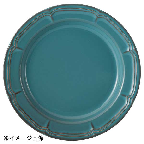 光洋陶器 KOYO ラフィネ アンティークブルー 23.5cm リムプレート 15987104