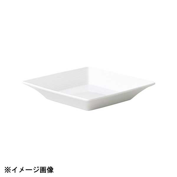 光洋陶器 KOYO ラッフル 17.5cm スクエアー深皿 16000013