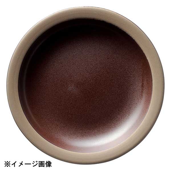 光洋陶器 KOYO ハーベスト カカオブラウン 21.5cm デザート皿 16162005