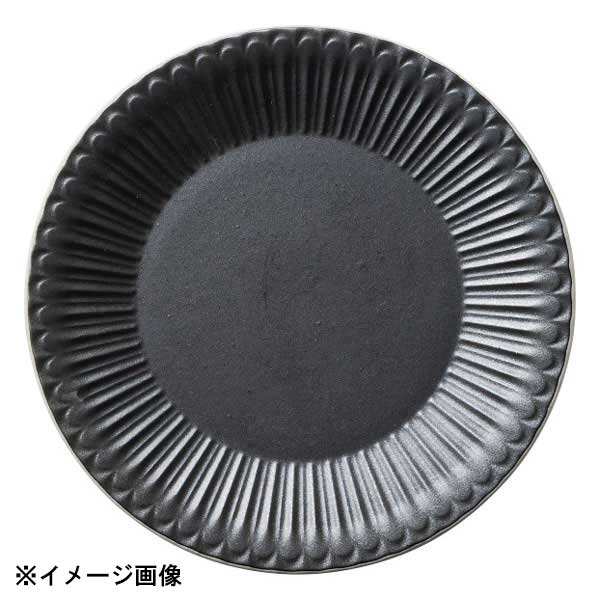 光洋陶器 KOYO ストーリア クリスタルブラック 20cm プレート 16731006