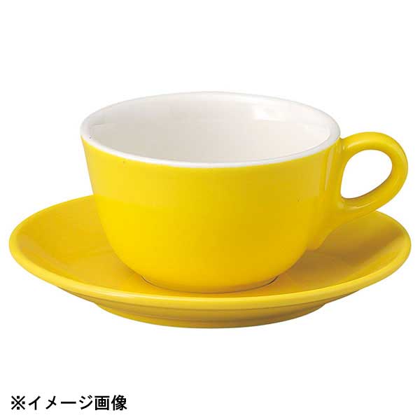 光洋陶器 KOYO マーレ イエロー カプチーノカップ カップのみ 17065051