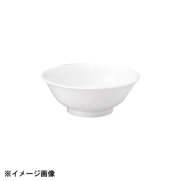 光洋陶器 KOYO 麗白 18.5cm 反高台丼 17500039