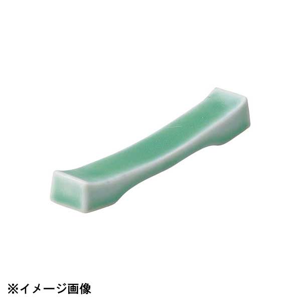 光洋陶器 KOYO クリスタルマット グリーン ストレートカトラリーレスト 18074082