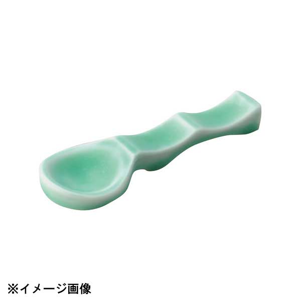 光洋陶器 KOYO クリスタルマット グリーン スプーン・カトラリーレスト 18074083