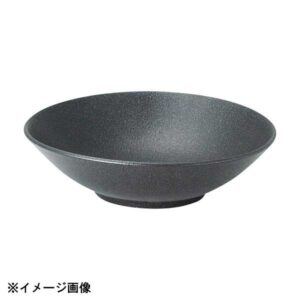 光洋陶器 KOYO 和皿 黒びぜん 29.5cm 浅ボウル 18131110