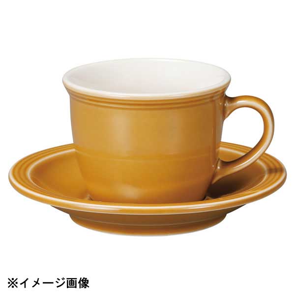 光洋陶器 KOYO ストリームライン ハニーベージュ コーヒーソーサー ソーサーのみ 18960056