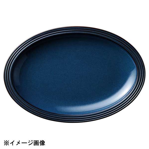 光洋陶器 KOYO ストリームライン フォールズブルー 29cm プラター 18987047