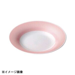 光洋陶器 KOYO リフレクション ロゼ ピンク 27cm リムスープボウル 19109010