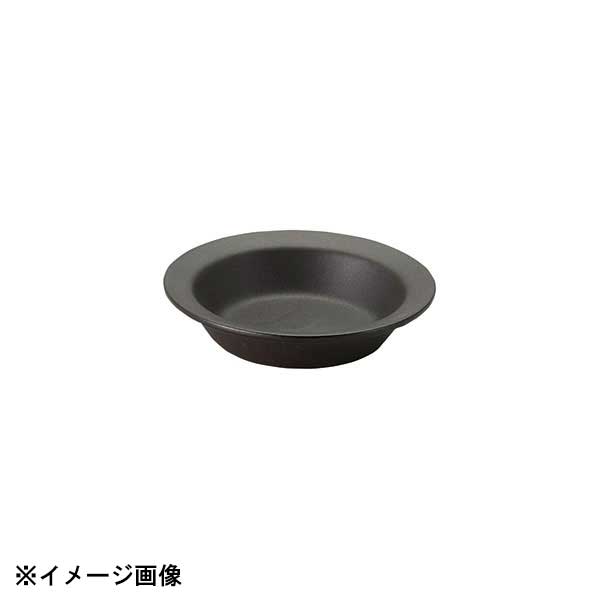 光洋陶器 KOYO 直火用 リム付12cm ボウル ブラック 19930015