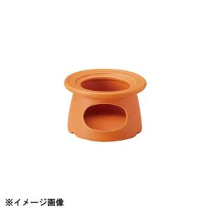 光洋陶器 KOYO 耐熱 ワイドリムソースウォーマー オレンジ 19950092