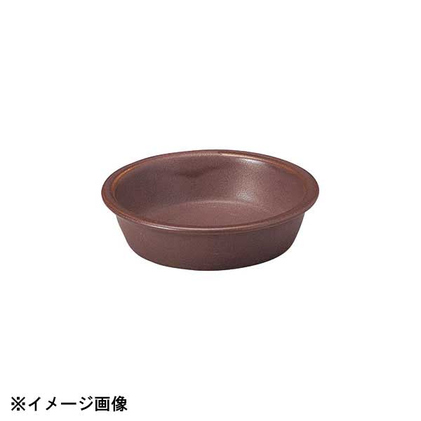 光洋陶器 KOYO 直火用 リム付10cm ボウル ブラウン 19960016