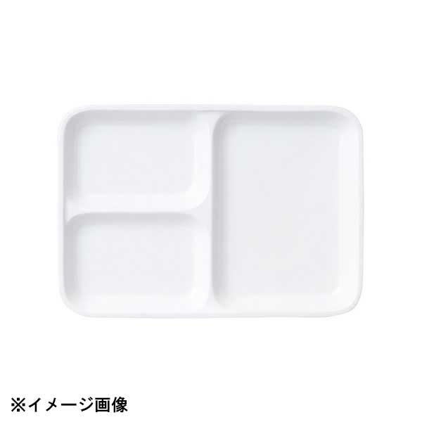 光洋陶器 KOYO 23cm 3つ仕切り長角プレート 24400089