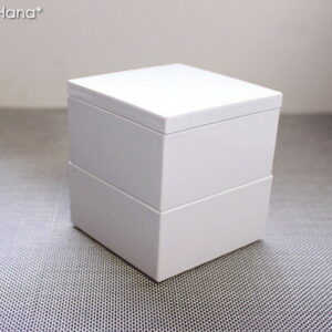 【クーポン配布中】和心 マルチボックス2段 S 9cm ホワイト （お取り寄せ品）// 和食器 食器 重箱 ミニおせち 一人用 テーブルコーディネート シンプル かわいい おしゃれ