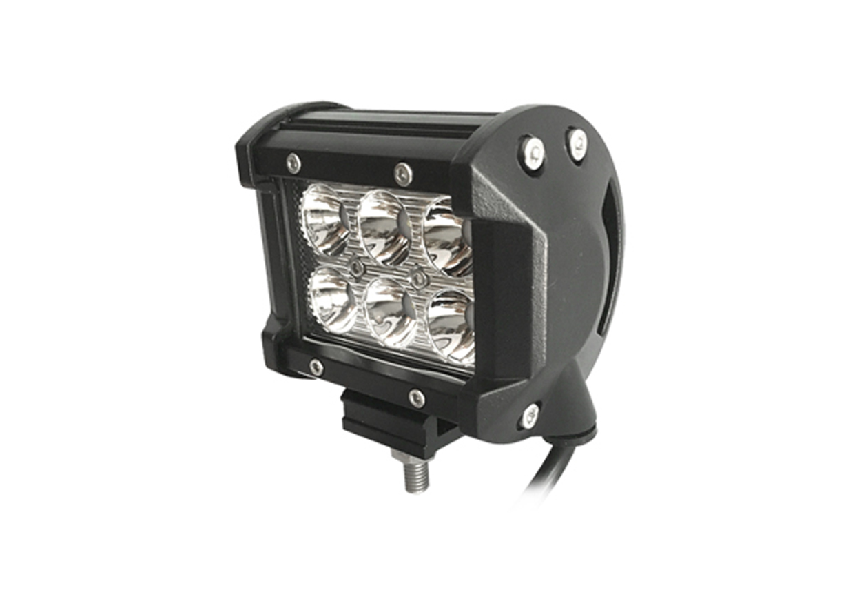 LED ワークライト ミニ角 6灯 18W - 画像 (2)