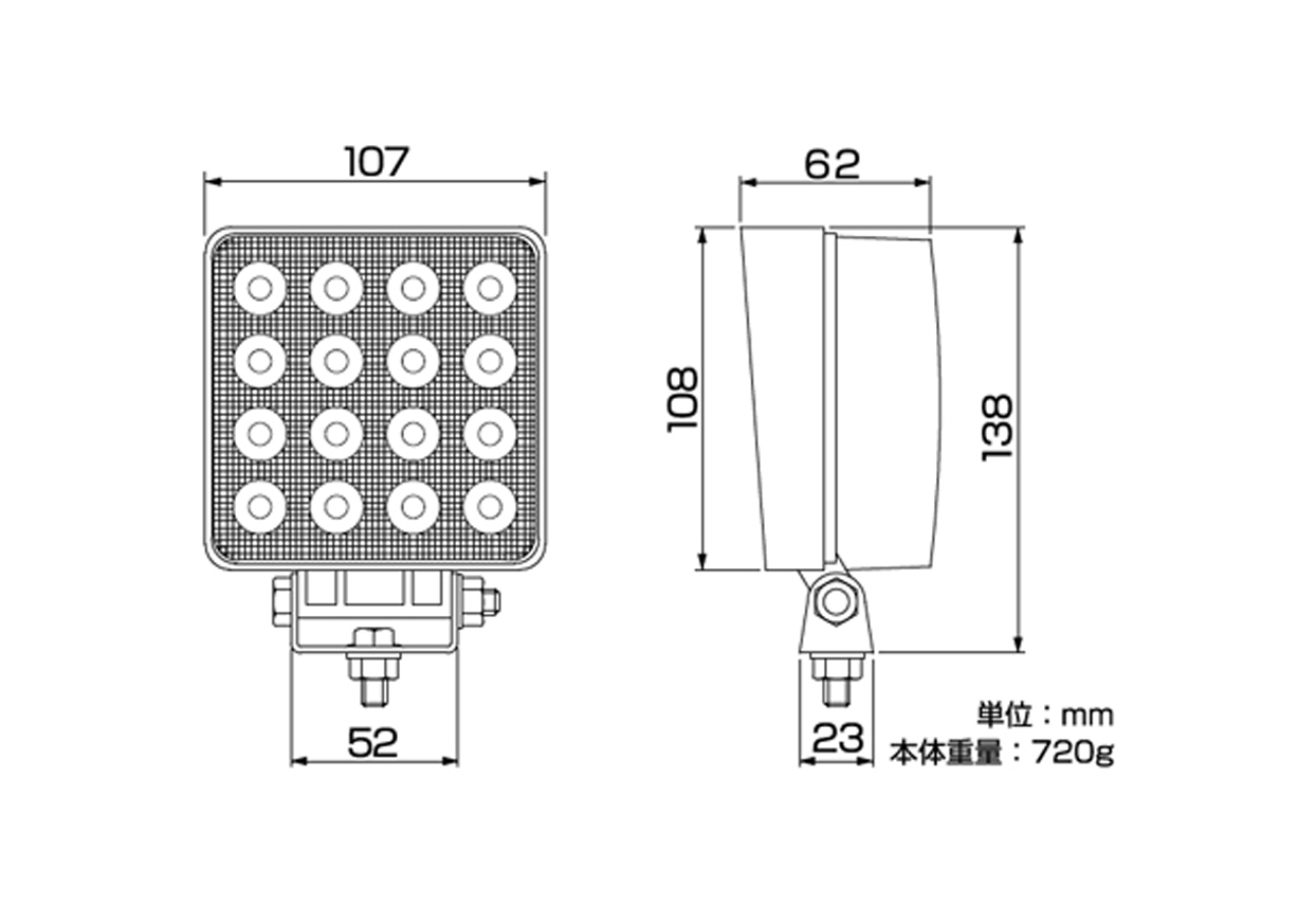 LED ワークライト 農薬散布用 - 画像 (5)