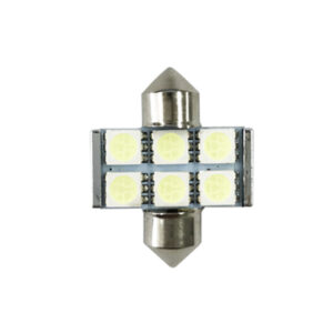 6灯LEDルーム球 ワイド T10×31