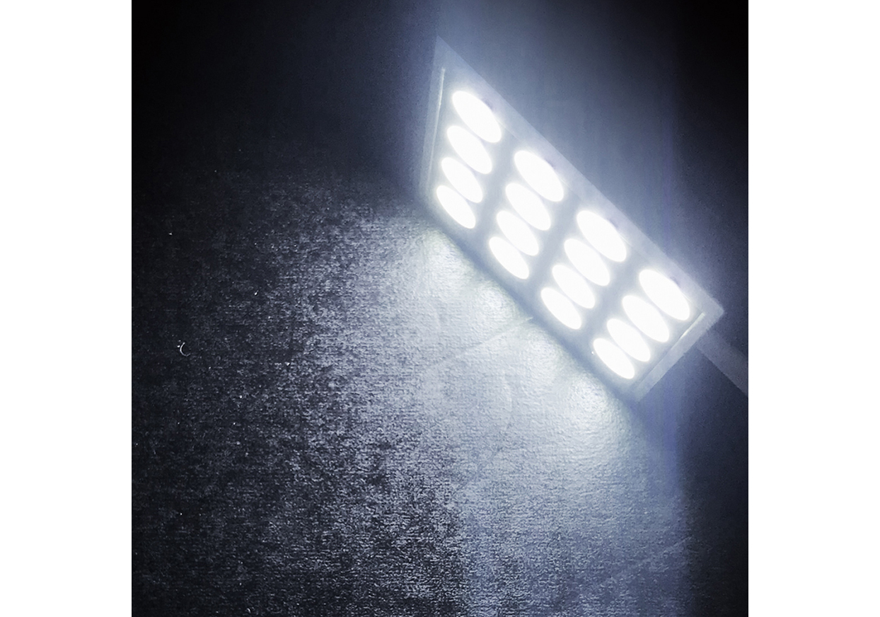 16灯LEDルーム球 フラット マルチ - 画像 (3)