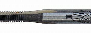 新潟精機 SK ねじ切中タップ M4×0.75 Tap screwing