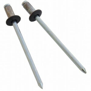 新潟精機 SK カラーブラインドリベット 黒 (4-2) SK-423BK 入数：1セット(20本入) Color blind tribet