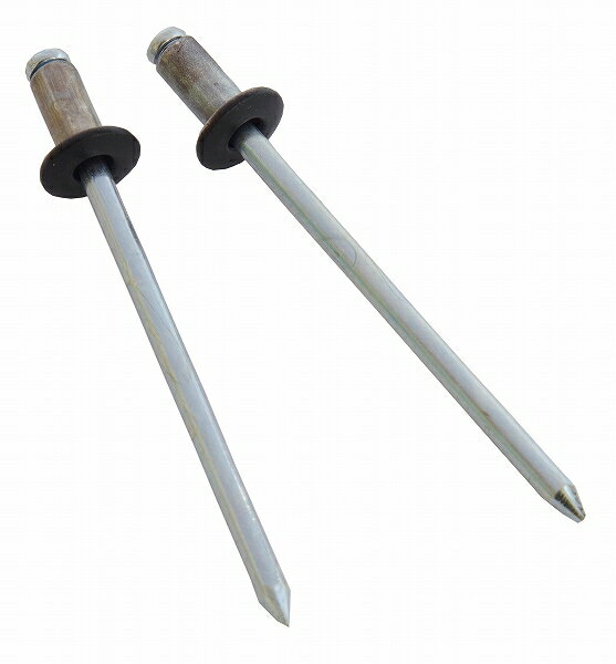 新潟精機 SK カラーブラインドリベット 黒 (4-2) SK-423BK 入数:1セット(20本入) Color blind tribet