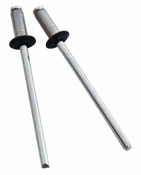 新潟精機 SK カラーブラインドリベット 黒 (4-3) SK-429BK 入数:1セット(20本入) Color blind tribet