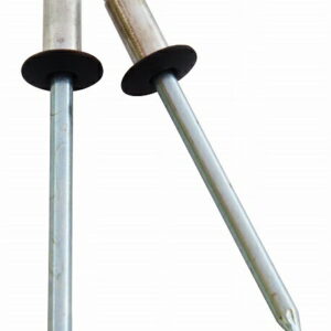 新潟精機 SK カラーブラインドリベット 黒 (5-3) SK-529BK 入数：1セット(20本入) Color blind tribet