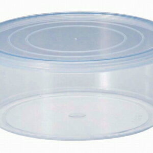 新潟精機 BeHAUS スチロール丸型V式 浅型 270ml V-3 Styrolic round type