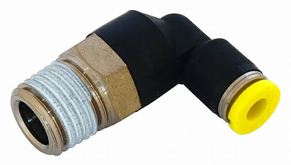 新潟精機 BeHAUS チューブ用ワンタッチ継手 エルボ PL4-02 One touch switch for tubes