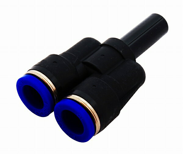 新潟精機 BeHAUS チューブ用ワンタッチ継手 ブランチユニオンY PYJ10 One touch switch for tubes