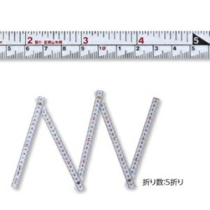 新潟精機 ファイバー折尺 快段目盛 PFR-100SKD (111350)