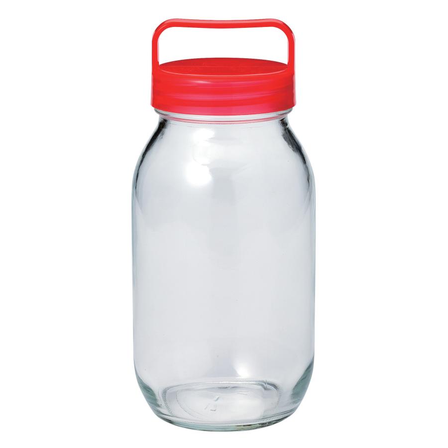 新潟精機(SK)ガラス容器 900ml 取手付 G-900H