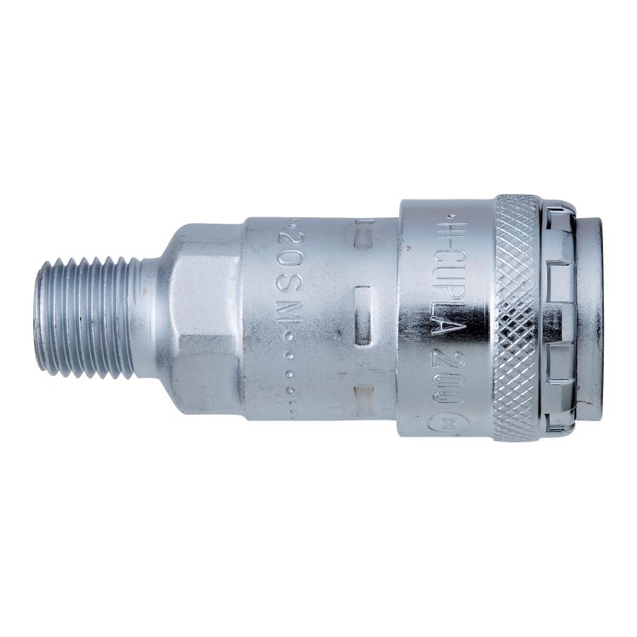 新潟精機(SK)ワンタッチ式ハイカプラソケット 200-20SM