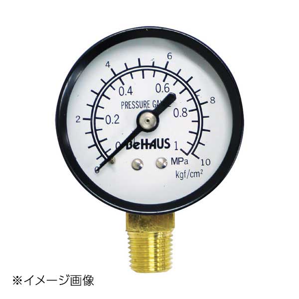 新潟精機 BeHAUS 圧力計 50×10 T-525