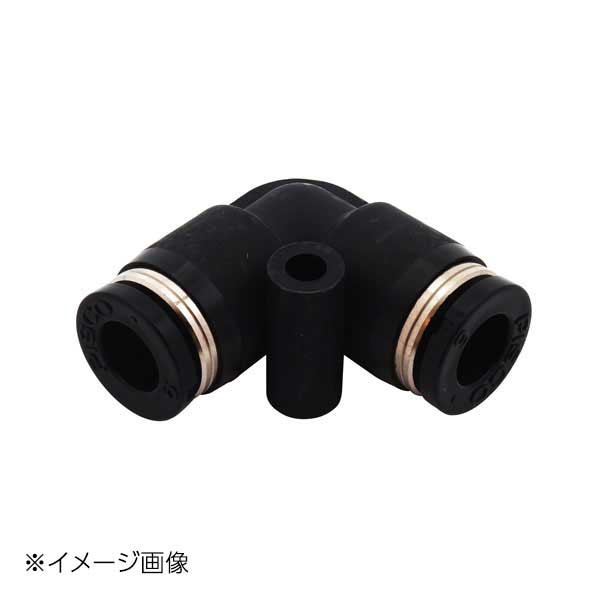 新潟精機 BeHAUS チューブ用ワンタッチ継手 ユニオンエルボ PV6