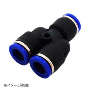 新潟精機 BeHAUS チューブ用ワンタッチ継手 ユニオンY PY10