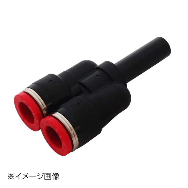 新潟精機 BeHAUS チューブ用ワンタッチ継手 ブランチユニオンY PYJ8
