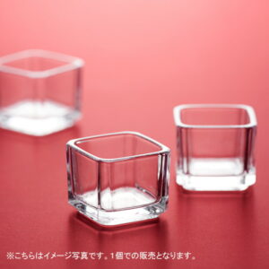 【クーポン配布中】ガラス アミューズ スタッキング角型（スクエア）ボウル 5.3cm // ガラス食器 食器 豆鉢 小付 スクエア ボウル ミニボウル プチカップ アミューズカップ パーティー カフェ風 デザート ムース クリア シンプル かわいい 小さい おしゃれ