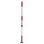 【モップ柄(ポール)が超安い！】テラモト　FXハンドルアルミ伸縮柄　1110?1800mm　レッド CL3741002 [330-8502] 【モップ】[CL-374-100-2]