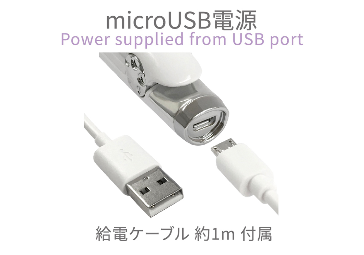 国内・海外使用 USB給電式 ミニヘアアイロン ストレート 耐熱ポーチ付き - 画像 (6)