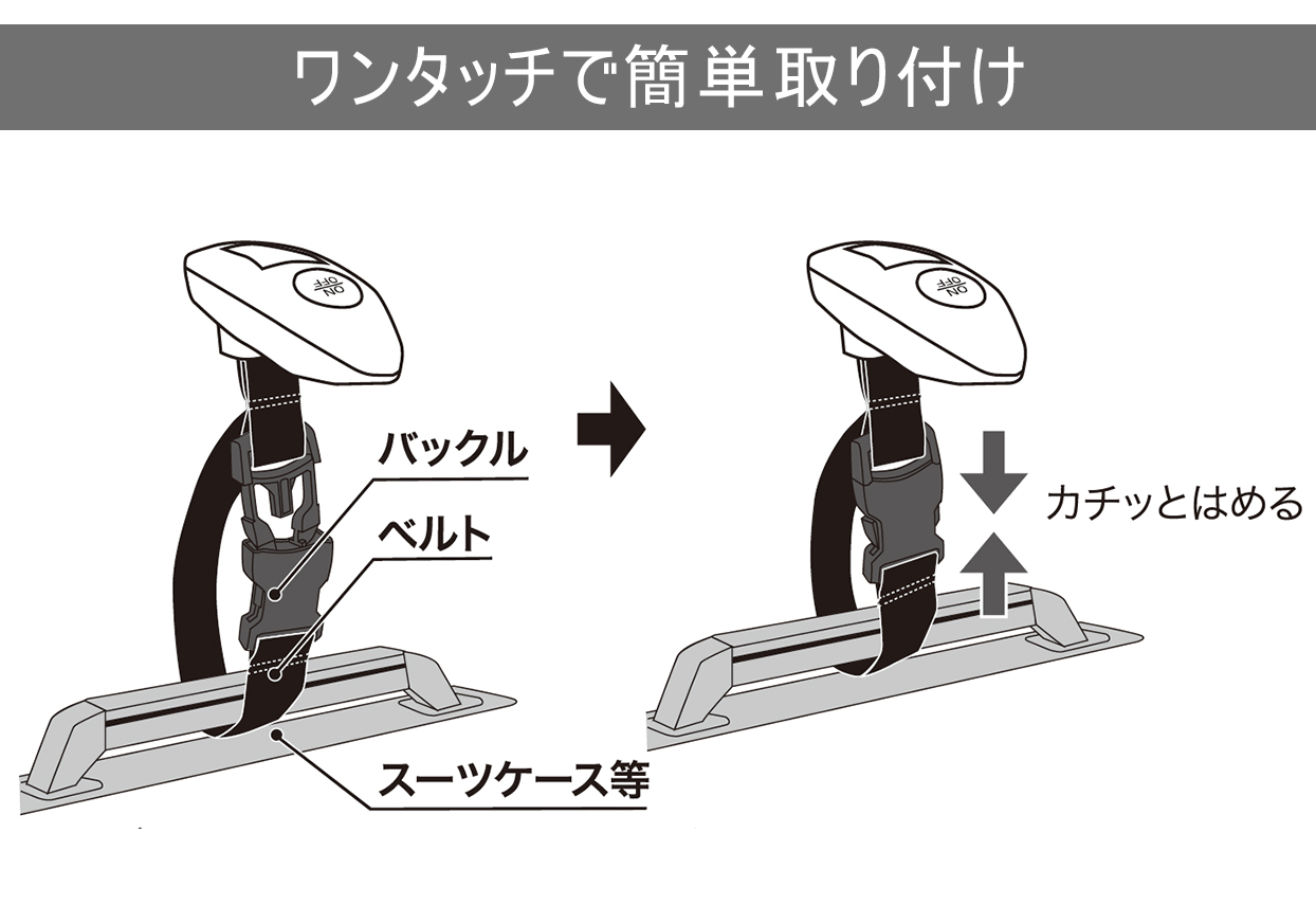 携帯ラゲッジスケール 荷物用はかり - 画像 (4)