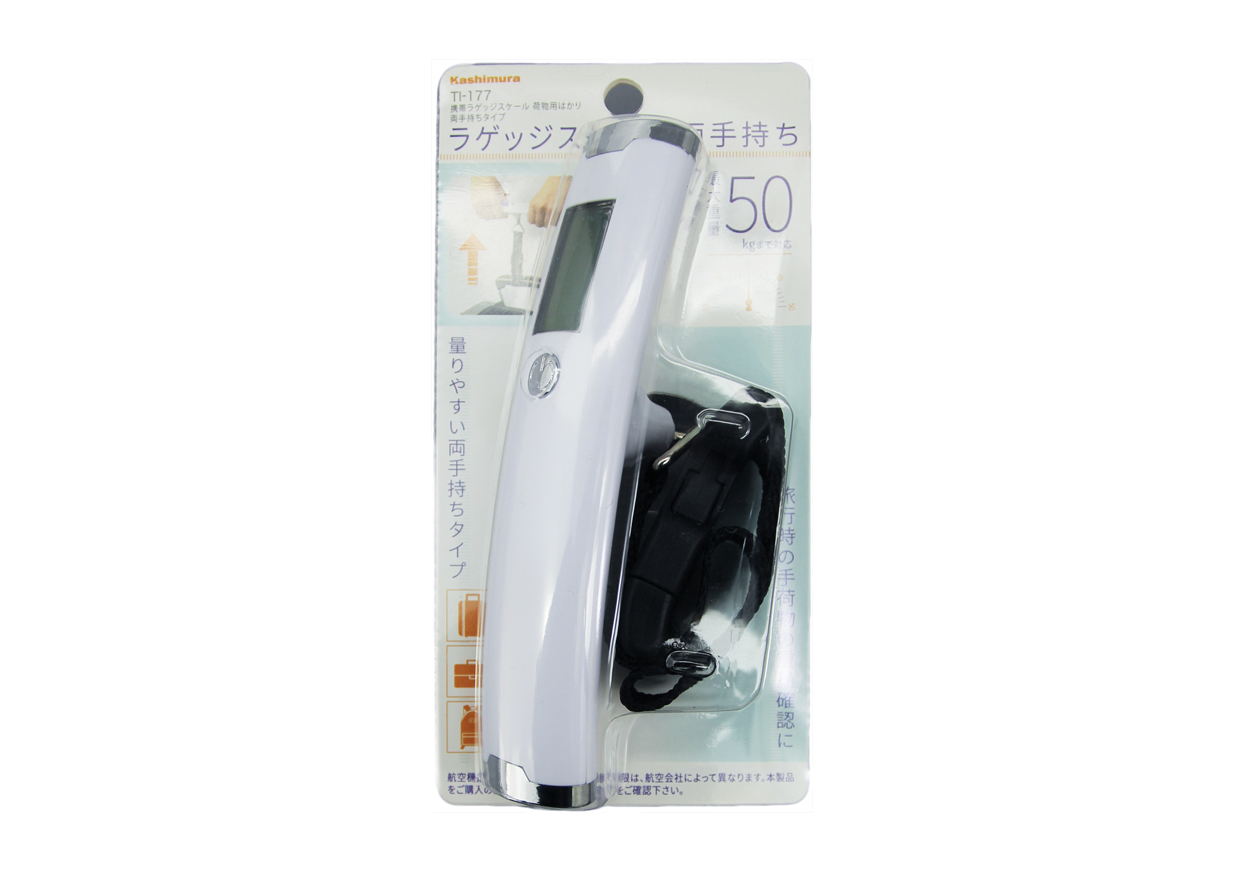 携帯ラゲッジスケール 荷物用はかり 両手持ちタイプ - 画像 (5)